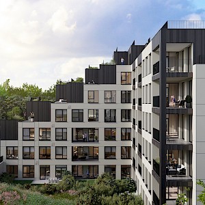 Eaglestone Belgium launches the commercialization of Twin Falls, an example of real estate redevelopment in a thriving locality