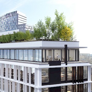 Eaglestone Belgium verkoopt het residentiële deel van het project “K-NOPY” aan een privé-investeerder.