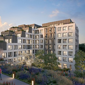 Eaglestone gets ready to welcome Colonies to "The Twin Falls" project in Woluwe-Saint-Lambert.